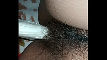 Tube inside the pussy