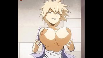 Bakugo's mother shows her tits